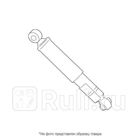 BKSA0022 - Амортизатор подвески задний (1 шт.) (BAIKOR) Citroen Jumper 230 (1994-2002) для Citroen Jumper 230 (1994-2002), BAIKOR, BKSA0022