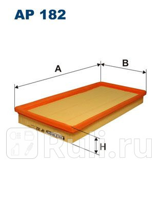 AP 182 - Фильтр воздушный (FILTRON) Kia Carens 2 (2006-2012) для Kia Carens 2 (2006-2012), FILTRON, AP 182