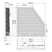 Фильтр воздушный bmw 1 (f20 f21), 2 (f22, f23, f87), 3 (f30 f31 f80), 3 gt (f34), 4 (f32 f33 f36 f82) DOUBLE FORCE DFA1139  для Разные, DOUBLE FORCE, DFA1139