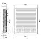 Фильтр воздушный bmw 1 (f20 f21), 2 (f22, f23, f87),3 (e90 e91 e92 e93),3 (f30 f31 f80),3 gt (f34),4 (f32 f33 f36 f82) DOUBLE FORCE DFA1142  для Разные, DOUBLE FORCE, DFA1142