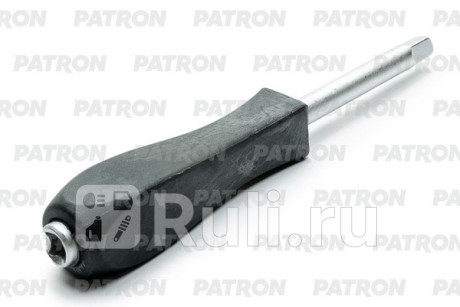 Вороток-отвертка 1/4 inch, 150 мм, для головок-бит, с пласт. ручкой PATRON P-8143  для Разные, PATRON, P-8143