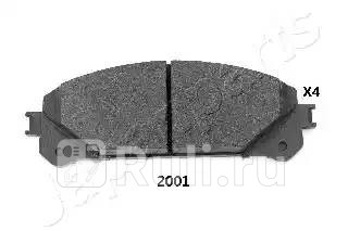 PA2001AF - Колодки тормозные дисковые передние (JAPANPARTS) Lexus NX (2014-2020) для Lexus NX (2014-2021), JAPANPARTS, PA2001AF