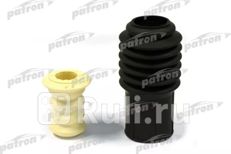 Защитный комплект амортизатора длина пыльника(160 мм), длина отбойника(84 мм), общая длина(228 мм), диаметр отверстия отбойника(19,5 мм), диаметр штока амортизатора (22,25 мм) PATRON PPK10307  для Разные, PATRON, PPK10307