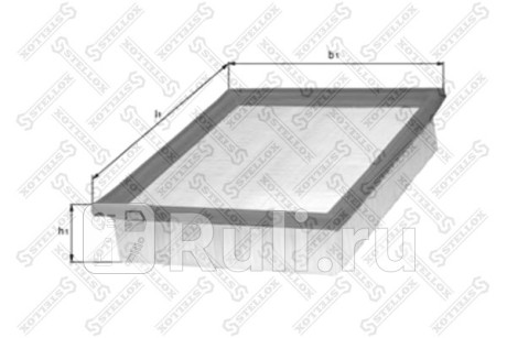 Фильтр воздушный ford maverick 2.0-3.0 & 16v 24v 01- STELLOX 71-01456-SX  для Разные, STELLOX, 71-01456-SX