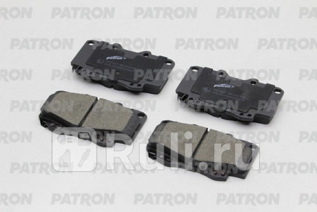 Колодки тормозные дисковые передн toyota: hilux пикап 01- PATRON PBP027  для Разные, PATRON, PBP027