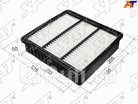 Фильтр воздушный mitsubishi airtrek outlander 01-08 colt 95-03 lancer 00- dion 99-05 SAT ST-MR552951  для Разные, SAT, ST-MR552951