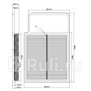 Фильтр воздушный skoda fabia (6y#) (2001-2007), vw polo (9n#) (2002-2007) DOUBLE FORCE DFA3575  для Разные, DOUBLE FORCE, DFA3575