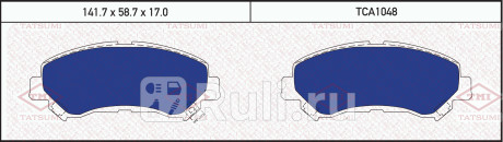 Колодки тормозные дисковые передние nissan qashqai 07- renault koleos 08- TATSUMI TCA1048  для Разные, TATSUMI, TCA1048