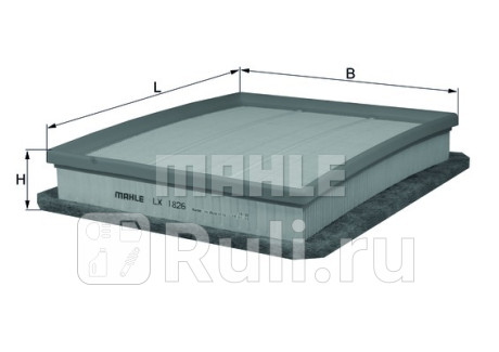 LX1826 - Фильтр воздушный (KNECHT) Opel Astra H (2004-2014) для Opel Astra H (2004-2014), KNECHT, LX1826