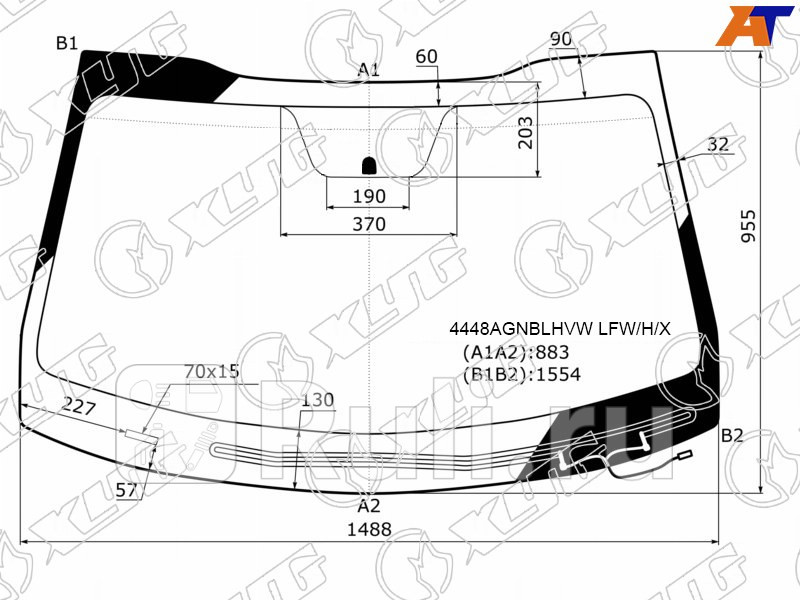 Лобовое Стекло Киа Оптима
