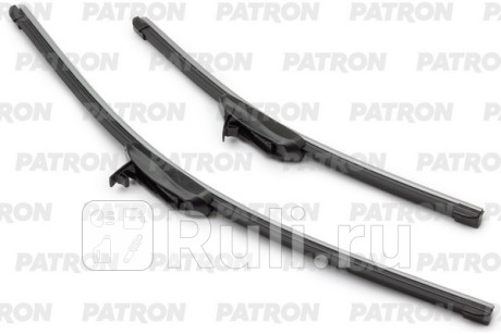 Щетки стеклоочистителя 55см + 41см к-кт плоская hook  только под короткий крюк 9x3 chevrolet   ford   hyundai PATRON PWB410-FS  для Разные, PATRON, PWB410-FS