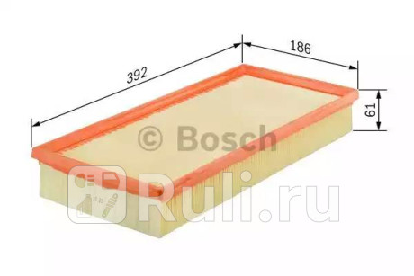 1 987 429 190 - Фильтр воздушный (BOSCH) Volkswagen Touareg 2 рестайлинг (2014-2018) для Volkswagen Touareg 2 (2014-2018) рестайлинг, BOSCH, 1 987 429 190