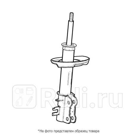 BKSA0064 - Амортизатор подвески передний (1 шт.) (BAIKOR) Audi A4 B5 рестайлинг (1999-2001) для Audi A4 B5 (1999-2001) рестайлинг, BAIKOR, BKSA0064