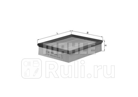 LX422 - Фильтр воздушный (KNECHT) Audi A4 B6 (2000-2006) для Audi A4 B6 (2000-2006), KNECHT, LX422