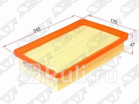 Фильтр воздушный peugeot 307 1.4 1.6 2.0 01-08 SAT ST-1444.VW  для Разные, SAT, ST-1444.VW