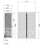 Фильтр воздушный citroen berlingo (b9) (2008-), peugeot (4a, 4c) (2007-) DOUBLE FORCE DFA25136  для Разные, DOUBLE FORCE, DFA25136