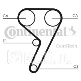 CT881WP2 - Комплект грм (CONTITECH) Ford Focus 2 (2005-2008) для Ford Focus 2 (2005-2008), CONTITECH, CT881WP2