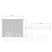 Фильтр салонный corsa-d punto iii grande punto combo corsa van mk ii DOUBLE FORCE DFC10105  для Разные, DOUBLE FORCE, DFC10105