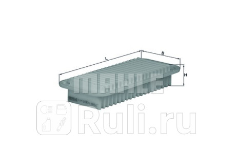 LX1001 - Фильтр воздушный (KNECHT) Toyota Platz (1999-2005) для Toyota Platz (1999-2005), KNECHT, LX1001