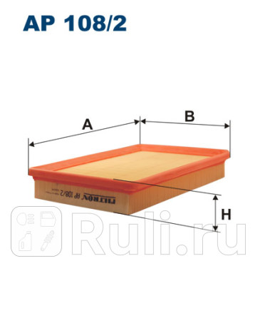 AP 108/2 - Фильтр воздушный (FILTRON) Hyundai Elantra 3 XD (2001-2003) для Hyundai Elantra 3 XD (2001-2003), FILTRON, AP 108/2