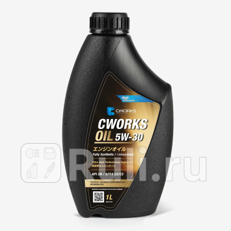 Масло мотор. cworks oil 5w-30 c2c3, 1l a130r8001 CWORKS A130R8001  для прочие 2, CWORKS, A130R8001