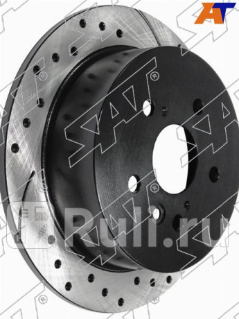 Комплект дисков тормозных зад перфорированные toyota harrier rx330 03- SAT ST-42431-48041PF  для Разные, SAT, ST-42431-48041PF