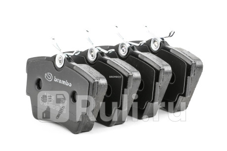 P 59 041 - Колодки тормозные дисковые задние (BREMBO) Renault Trafic (2001-2014) для Renault Trafic (2001-2014), BREMBO, P 59 041