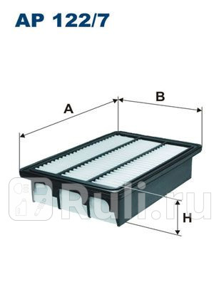 AP 122/7 - Фильтр воздушный (FILTRON) Hyundai Santa Fe 1 (2000-2006) для Hyundai Santa Fe 1 (2000-2006), FILTRON, AP 122/7