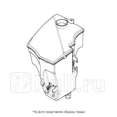 CRL19724025 - Бачок омывателя (SAILING) Chery Tiggo 8 Pro Max (2022-2023) для Chery Tiggo 8 Pro Max (2022-2023), SAILING, CRL19724025