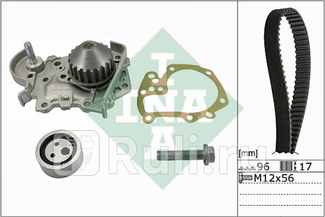 530019131 - Комплект грм (INA) Renault Megane 1 (1995-1999) для Renault Megane 1 (1995-1999), INA, 530019131