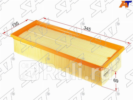 Фильтр воздушный vw golf 03-12 jetta 05- passat 05-15 tiguan 07- skoda octavia 04-13 yeti 09- SAT ST-1K0129620D  для Разные, SAT, ST-1K0129620D